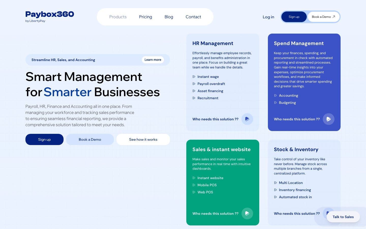 Paybox360 website